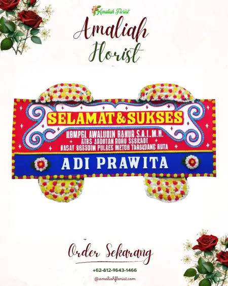Papan Bunga Ucapan Selamat Cepokomulyo